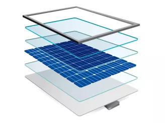 Solar PV panels components