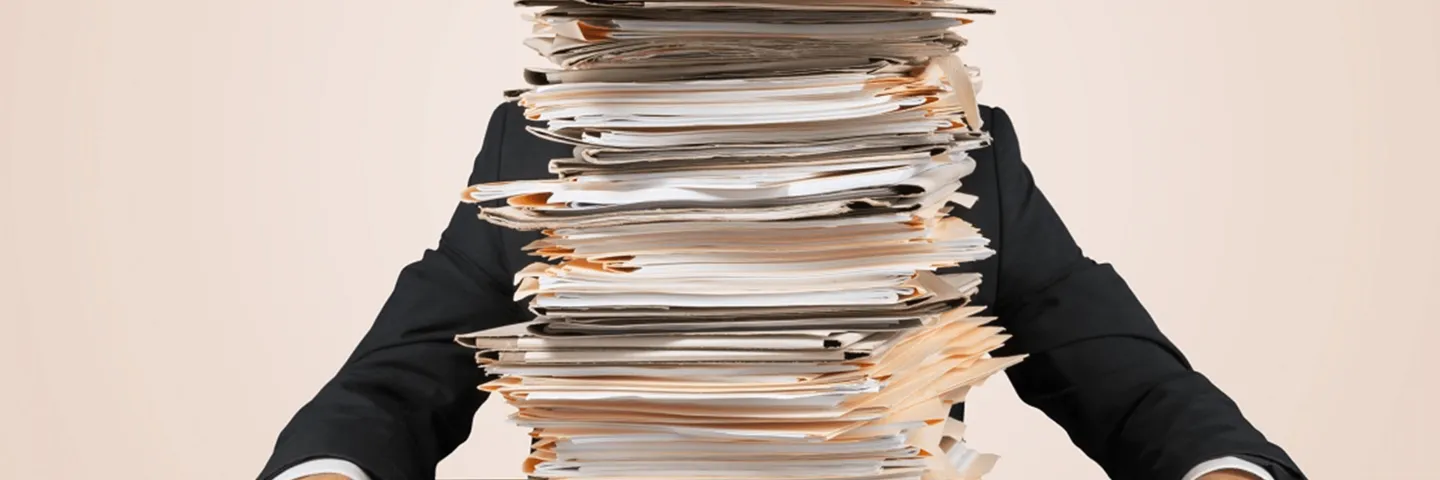 Stack of paper